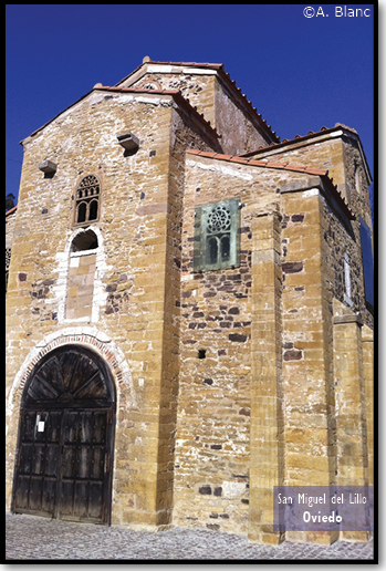 San Miguel del Lillo Monumentos Naranco Prerrománi