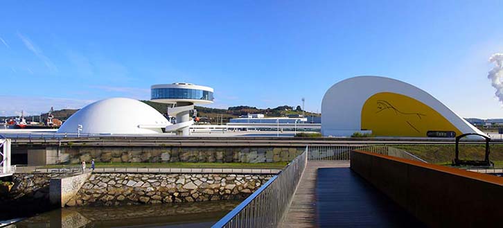 Panorámica Centro Niemeyer Avilés